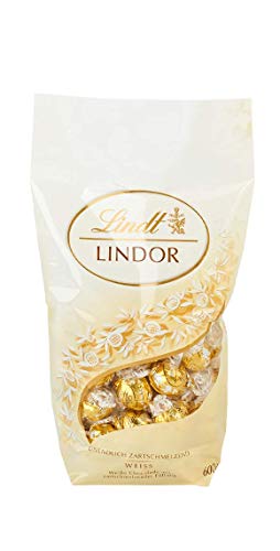 Lindt Lindor Kugeln Weiße Schokolade 600g = 48 Stück von Zewool