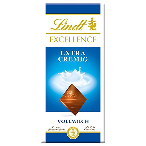 Lindt Excellence Schokolade Vollmilch Extra Cremig (20x100g Tafel)