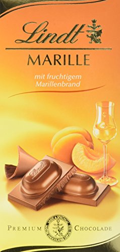 Lindt Schokolade Marille | 12 x 100 g Tafel | Vollmilch-Schokolade mit fruchtigem Marillenbrand, alkoholhaltig | Schokoladentafel | Schokoladengeschenk Lindt Schokolade Marille | 12 x 100 g Tafel | Vollmilch-Schokolade mit fruchtigem Marillenbrand, alkoholhaltig | Schokoladentafel | Schokoladengeschenk von Lindt