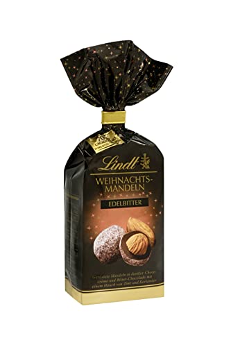 Lindt Schokolade Weihnachts-Mandeln Edelbitter , 3 x 100 g ,Geröstete Mandeln in dunkler Cococrème und Edelbitter Schokolade mit einem Hauch von Zimt und Koriander , Schokoladengeschenk Lindt Schokolade Weihnachts-Mandeln Edelbitter , 3 x 100 g ,Geröstete Mandeln in dunkler Cococrème und Edelbitter Schokolade mit einem Hauch von Zimt und Koriander , Schokoladengeschenk von Lindt & Sprüngli