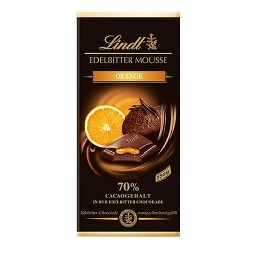 Lindt & Sprüngli Edelbitter Mousse Orange, 13er Pack (13 x 150 g) von Lindt & Sprüngli