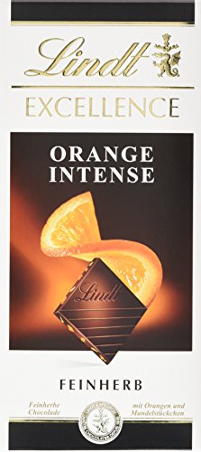 Lindt & Sprüngli Excellence Orange, 4er Pack (4 x 100 g) von Lindt & Sprüngli