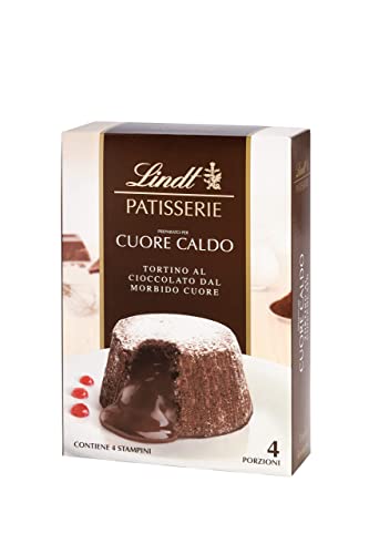 Lindt & Sprüngli Feines Backen Lava Cake Backmischung, 4 Portionen, glutenfrei, 240 g von Lindt & Sprüngli