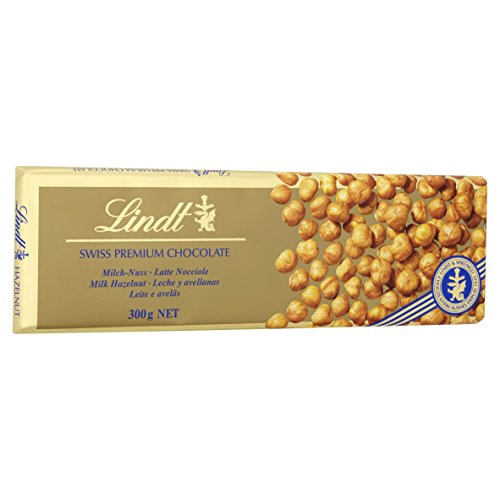 Lindt & Sprüngli Vollmilch Nuss Tafel, 10er Pack (10 x 300 g) von Lindt & Sprüngli