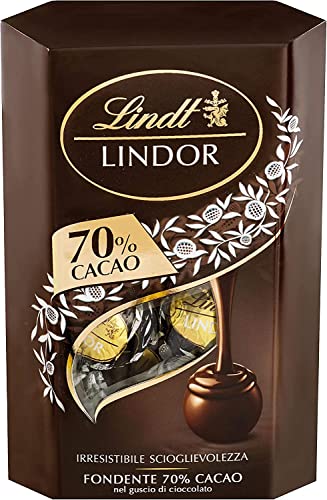 3x Lindt Box Extra Fondente Pralinen extra dunkle mit schokolade gefüllt 200gr von Lindt