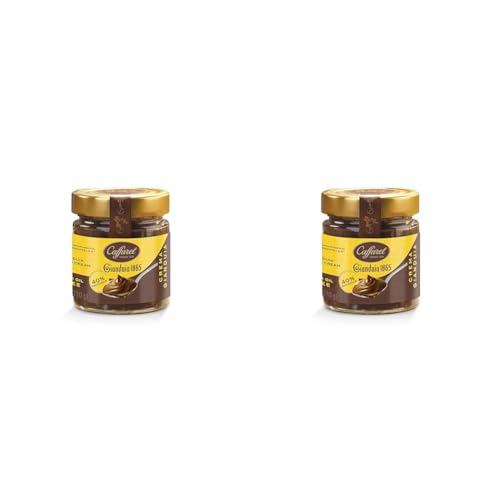 Caffarel Premium Gianduja 40 Prozent Nuss-Nougat-Crème, 2er Pack (1 x 210 g) von Lindt