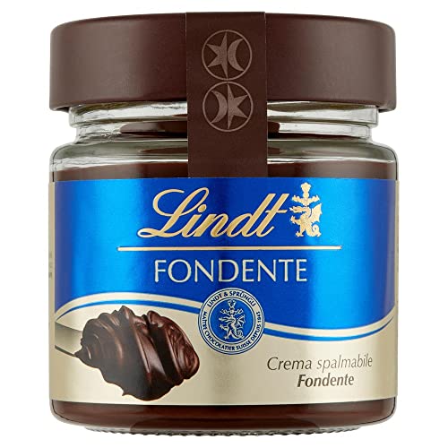 Lindt Crema Spalmabile al Cioccolato Fondente Streichcreme Streichfähige Creme aus Dunkler Schokolade und Fettarmer Kakao 200g Glas von Lindt