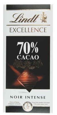 Lindt Excellence 100g, 70 % Kakao 20 x 100 g von Lindt