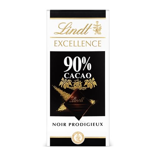 Lindt EXCELLENCE Mild 90 % Kakao - Milde Edelbitter-Schokolade | 100 g Tafel | Extra milde Bitter-Schokolade | Intensiver Kakao-Geschmack | Dunkle Schokolade | Vegane Schokolade | Schokoladengeschenk von Lindt