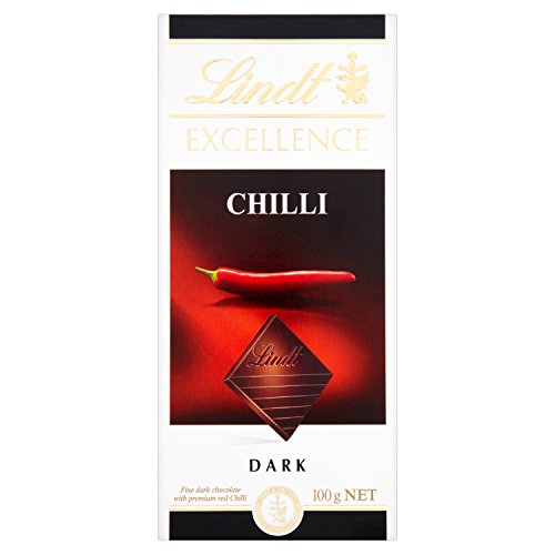 Lindt Excellence Chilli Chocolate 100 g (Pack of 5) von Lindt
