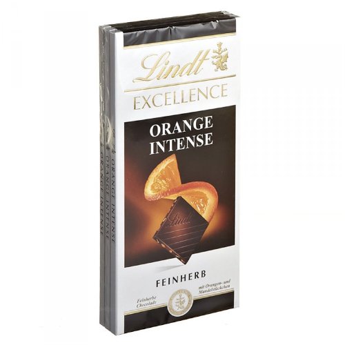 Lindt Excellence Orange Intense Feinherb 3x100g von Lindt