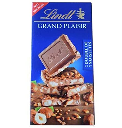 Lindt Grand Plaisir Double De Noisettes Haselnuss Lait 3x 150g Schokolade von Lindt