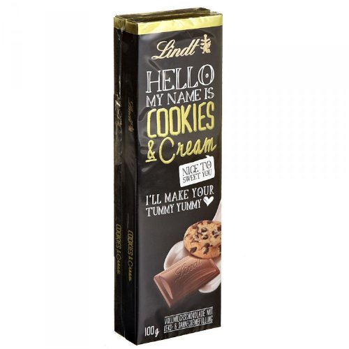 Lindt Hello my name is Cookies & Cream 2x100g von Lindt