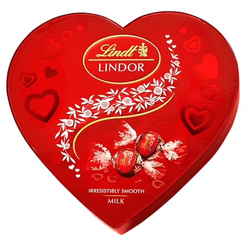 Lindt Lindor Milchschokoladentrüffel Herz Geschenkbox 200g von Lindt