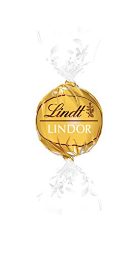 Lindt & Sprüngli zartschmelzende Lindor Kugeln, Weiß (glutenfrei, 240 Stück einzeln gewickelt, 3000g) von Lindt