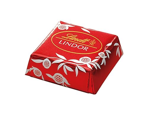 Lindt Lindor Les Carres Milch, Vollmilchschokolade mit unendlich zartschmelzender Füllung, 3000 g von Lindt