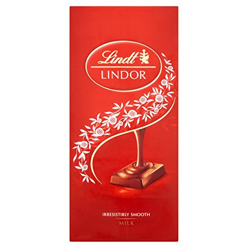 Lindt Lindor Milk Bar 100 g (Pack of 10) von Lindt