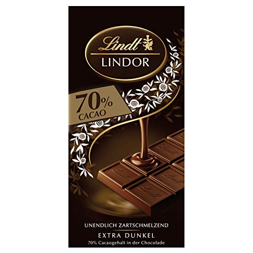 Lindt Lindor Schokolade, Extra Dunkel 70 % Cacao 100 g Lindt Lindor Schokolade, Extra Dunkel 70 % Cacao 100 g von Lindt