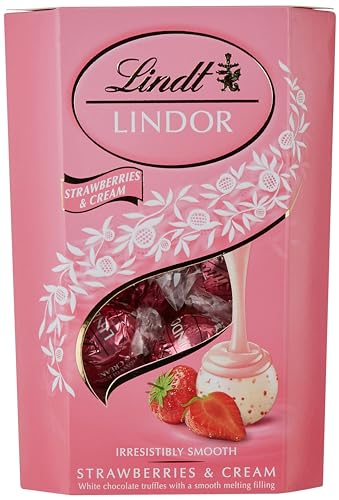 Lindt Lindor Strawberries & Cream 200g von Lindt