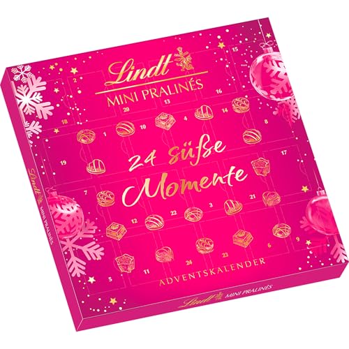 Lindt Mini Pralinés Adventskalender | 125 g | Exquisite Pralinen für die Weihnachtszeit | Perfektes Schokoladen-Geschenk Lindt Mini Pralinés Adventskalender | 125 g | Exquisite Pralinen für die Weihnachtszeit | Perfektes Schokoladen-Geschenk von Lindt