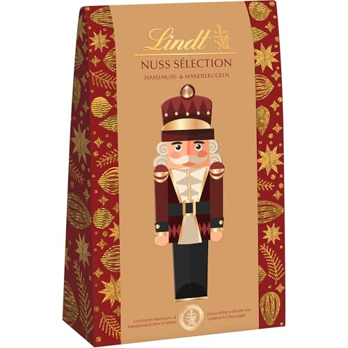 Lindt Nuss Sélection Tasche Mandel | 127g | Exquisite Schokoladenpralinen mit knackigen Mandeln | Perfektes Geschenk für Nussliebhaber Lindt Nuss Sélection Tasche Mandel | 127g | Exquisite Schokoladenpralinen mit knackigen Mandeln | Perfektes Geschenk für Nussliebhaber von Lindt