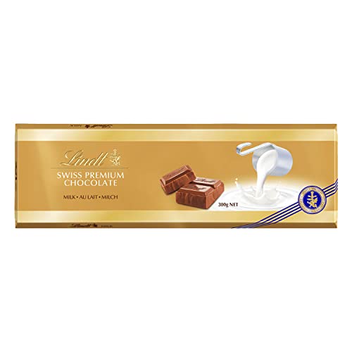 Lindt Schokolade Alpenvollmilch Extra | 300 g Tafel | Aus feinster Alpenvollmilch-Schokolade | Schokoladentafel | Schokoladengeschenk von Lindt & Sprüngli