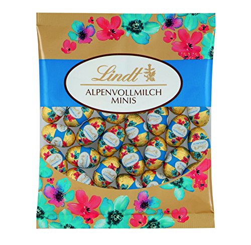Lindt Schokolade Alpenvollmilch Mini Eier Blumen Edition | 5 x 180 g | Mini Schokoladen Eier aus feinster Alpenvollmilch-Schokolade | Oster Schokolade | Schokoladengeschenk | Ostereier | Schokoeier von Lindt