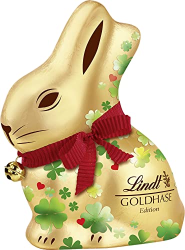 Lindt Schokolade GOLDHASE Glücksbringer Edition | 100 g | GOLDHASE Vollmilch-Schokolade im Glücksbringer-Look zu Ostern | Oster Schokolade | Schokoladengeschenk | Schokoladenhase | Osterhase Lindt Schokolade GOLDHASE Glücksbringer Edition | 100 g | GOLDHASE Vollmilch-Schokolade im Glücksbringer-Look zu Ostern | Oster Schokolade | Schokoladengeschenk | Schokoladenhase | Osterhase von Lindt