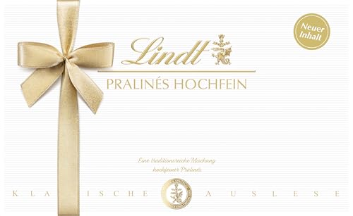 Lindt Schokolade - Hochfein Pralinen | 120 g | Pralinés-Schachtel mit 12 Pralinen in 7 köstlichen Sorten mit und ohne Alkohol | Pralinengeschenk | Schokoladengeschenk Lindt Schokolade - Hochfein Pralinen | 120 g | Pralinés-Schachtel mit 12 Pralinen in 7 köstlichen Sorten mit und ohne Alkohol | Pralinengeschenk | Schokoladengeschenk von Lindt