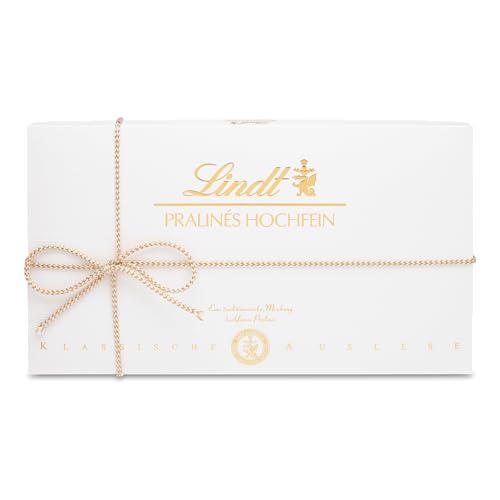Lindt Schokolade - Hochfein Pralinen | 350 g | Pralinés-Schachtel mit 35 Pralinen in 17 köstlichen Sorten mit und ohne Alkohol | Pralinengeschenk | Schokoladengeschenk Lindt Schokolade - Hochfein Pralinen | 350 g | Pralinés-Schachtel mit 35 Pralinen in 17 köstlichen Sorten mit und ohne Alkohol | Pralinengeschenk | Schokoladengeschenk von Lindt