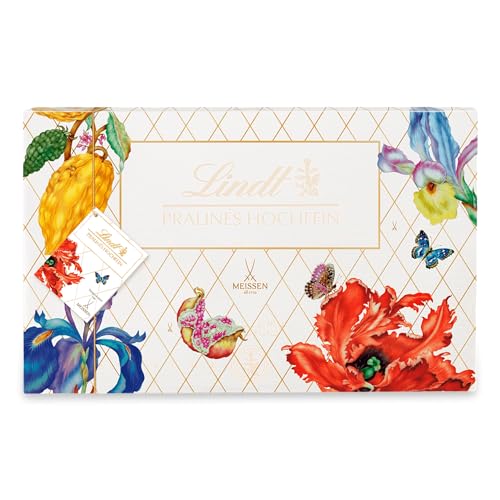 Lindt Schokolade - Hochfein Pralinen | 500 g | Pralinés-Schachtel im Meissner-Frühlingsdesign mit 50 Pralinen in 20 köstlichen Sorten mit und ohne Alkohol | Pralinengeschenk | Schokoladengeschenk Lindt Schokolade - Hochfein Pralinen | 500 g | Pralinés-Schachtel im Meissner-Frühlingsdesign mit 50 Pralinen in 20 köstlichen Sorten mit und ohne Alkohol | Pralinengeschenk | Schokoladengeschenk von Lindt