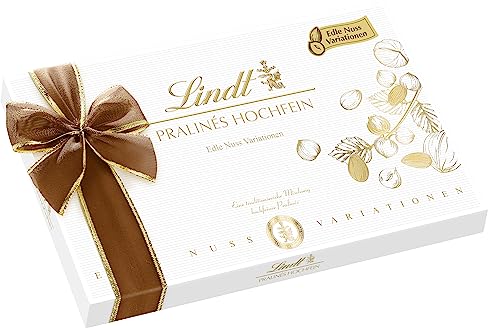Lindt Schokolade - Hochfein Pralinen Premium Nuss Edition | 200g | Pralinés-Schachtel mit 19 Nuss Pralinen in 8 köstlichen Sorten | Pralinengeschenk | Schokoladengeschenk Lindt Schokolade - Hochfein Pralinen Premium Nuss Edition | 200g | Pralinés-Schachtel mit 19 Nuss Pralinen in 8 köstlichen Sorten | Pralinengeschenk | Schokoladengeschenk von Lindt