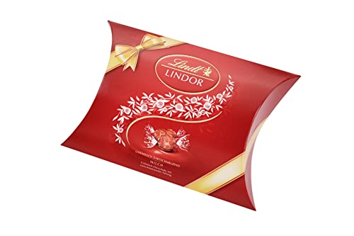 Lindt Schokolade LINDOR Kugeln Milch | 150 g in Kissenpackung | Schokoladengeschenk von Lindt