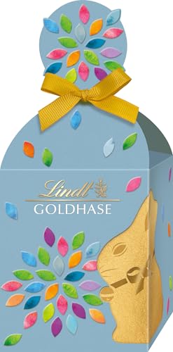 Lindt Schokolade Mini Eier | 87 g Köcher | Feine Mischung aus Mini GOLDHASEN, Nougat, Vollmilch und Vanille Trüffel Eiern | Osterschokolade | Schokoladengeschenk Lindt Schokolade Mini Eier | 87 g Köcher | Feine Mischung aus Mini GOLDHASEN, Nougat, Vollmilch und Vanille Trüffel Eiern | Osterschokolade | Schokoladengeschenk von Lindt