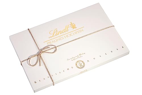 Lindt Schokolade - Hochfein Pralinen | 500 g | Pralinés-Schachtel mit 50 Pralinen in 20 köstlichen Sorten mit und ohne Alkohol | Pralinengeschenk | Schokoladengeschenk von Lindt