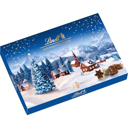 Lindt Schokolade Weihnachts-Zauber Pralinés | 10 x 200 g | 19 weihnachtliche Pralinen in 10 köstlichen Sorten, zum Teil alkoholhaltig | Schokoladen-Geschenk zu Weihnachten | Pralinen-Geschenk Lindt Schokolade Weihnachts-Zauber Pralinés | 10 x 200 g | 19 weihnachtliche Pralinen in 10 köstlichen Sorten, zum Teil alkoholhaltig | Schokoladen-Geschenk zu Weihnachten | Pralinen-Geschenk von Lindt