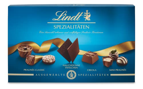 Lindt Spezialitäten 250g | Schokolade | Kreationen | Alkohol | Pralinengeschenk | Schokoladengeschenk von Lindt