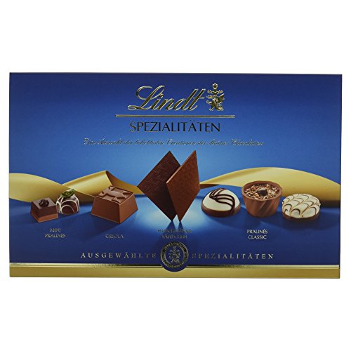 Lindt Spezialitäten Pralinen, außergewöhnlichen Pralinés-Auswahl, 17 unterschiedliche Sorten, 250g Lindt Spezialitäten Pralinen, außergewöhnlichen Pralinés-Auswahl, 17 unterschiedliche Sorten, 250g von Lindt