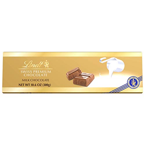 Lindt Swiss Premium Milk Chocolate, 10.58-Ounce Packages (Pack of 4)
