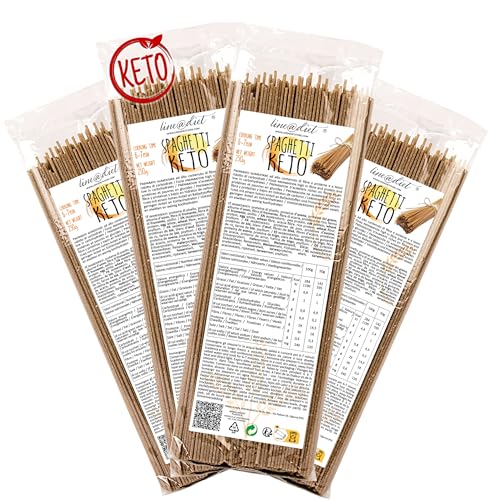 Halbfertige Spaghetti Line@diet 55% Protein! Pasta, die der Freund Ihrer Fitness ist | Hoher Protein- und Ballaststoffgehalt | Wenig Kohlenhydrate! (20 Portionen (1kg)) von Line@Diet