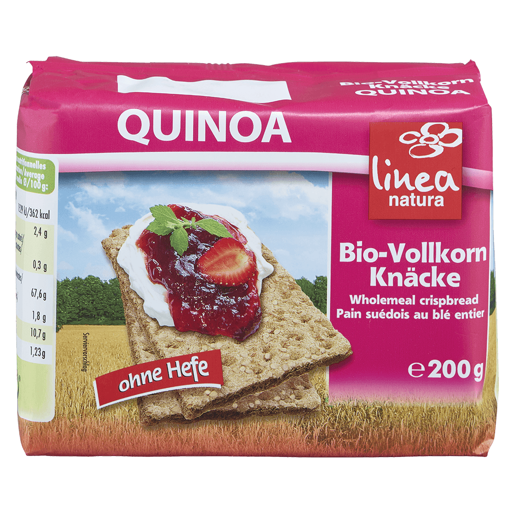 Bio Quinoa Vollkorn Knäcke von Linea Natura