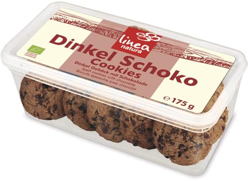 Dinkel Schoko Cookies 18 x 175 gr Dinkel Schoko Cookies 18 x 175 gr von Linea Natura