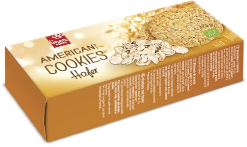 American Hafer Cookies 6 x 175 gr von Linea Natura