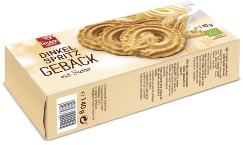 Dinkelvollkorn Butter Spritzgebäck 2 x 140 gr von Linea Natura