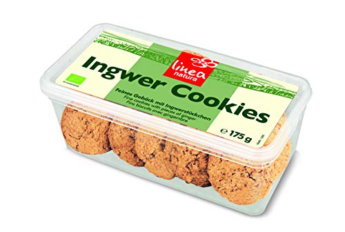 Linea Natura Bio Ingwer Cookies, 6er Pack (6 x 175 g) von Linea Natura