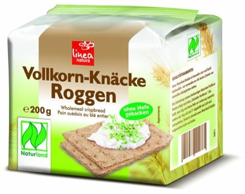 Naturland Roggen Vollkorn Knäcke 6 x 200 gr von Linea Natura