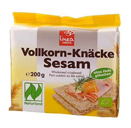 Naturland Sesam Vollkorn Knäcke 1 x 200 gr von Linea Natura