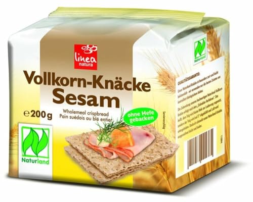 Naturland Sesam Vollkorn Knäcke 2 x 200 gr von Linea Natura