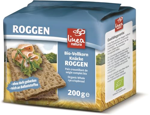 Roggen Vollkorn Knäcke 2 x 200 gr von Linea Natura