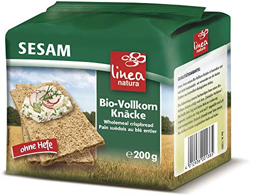 Linea Natura Bio Sesam Vollkorn Knäcke (6 x 200 gr) von Linea Natura